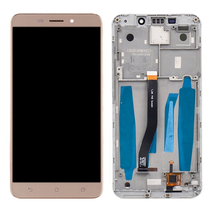 OEM LCD Screen for Asus ZenFone 3 Laser ZC551KL Z01BD Digitizer Full Assembly with Frame（Gold) - LCD Screen by PMC Jewellery | Online Shopping South Africa | PMC Jewellery