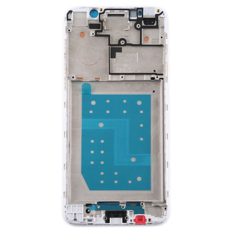 Front Housing LCD Frame Bezel Plate for Huawei Honor Play 7(White) - Full Housing Cover by PMC Jewellery | Online Shopping South Africa | PMC Jewellery