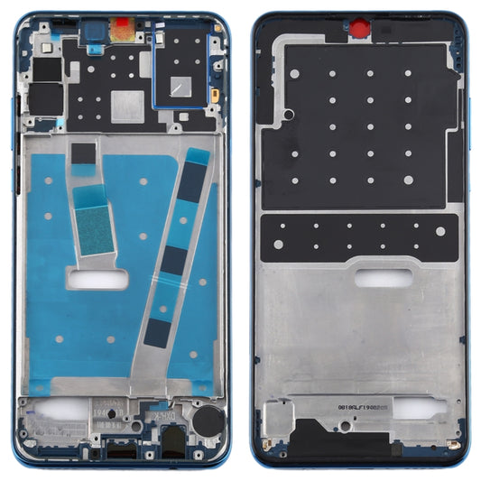 Middle Frame Bezel Plate with Side Keys for Huawei Nova 4e(Blue) - Full Housing Cover by PMC Jewellery | Online Shopping South Africa | PMC Jewellery