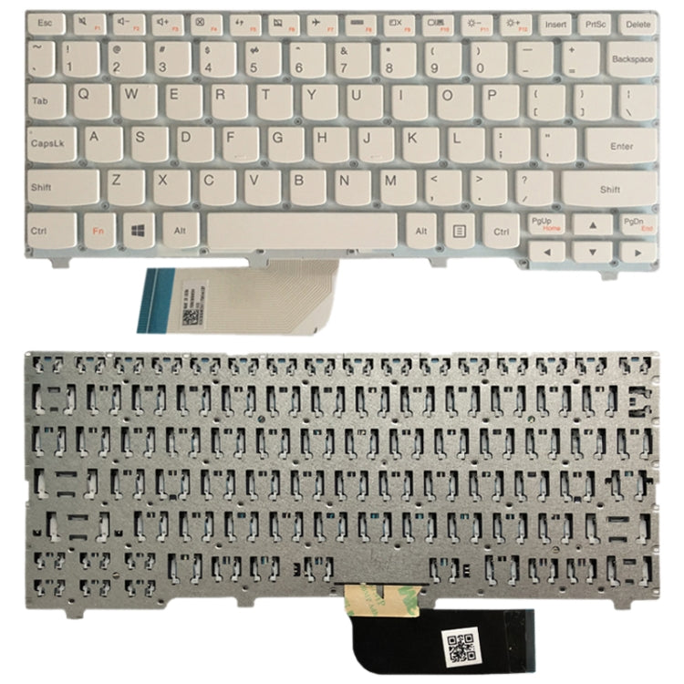 US Version Keyboard for Lenovo ideapad 100S 100S-11IBY(White) - Replacement Keyboards by PMC Jewellery | Online Shopping South Africa | PMC Jewellery