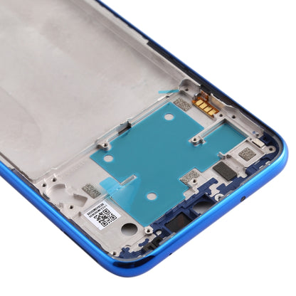 Front Housing LCD Frame Bezel Plate for Xiaomi Redmi Note 8(Blue) - Frame Bezel Plate by PMC Jewellery | Online Shopping South Africa | PMC Jewellery