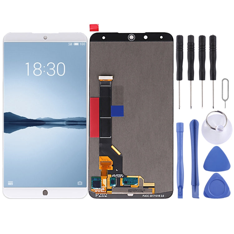 Original LCD Screen for Meizu 15 Plus with Digitizer Full Assembly(White) - LCD Screen by PMC Jewellery | Online Shopping South Africa | PMC Jewellery