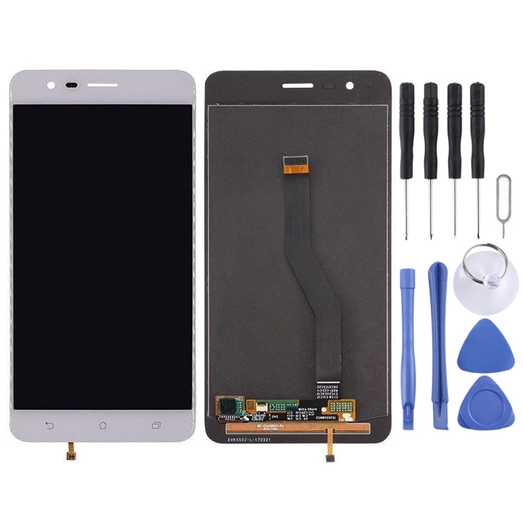 OEM LCD Screen for Asus ZenFone 3 Zoom / ZE553KL Z01HDA with Digitizer Full Assembly (White) - LCD Screen by PMC Jewellery | Online Shopping South Africa | PMC Jewellery