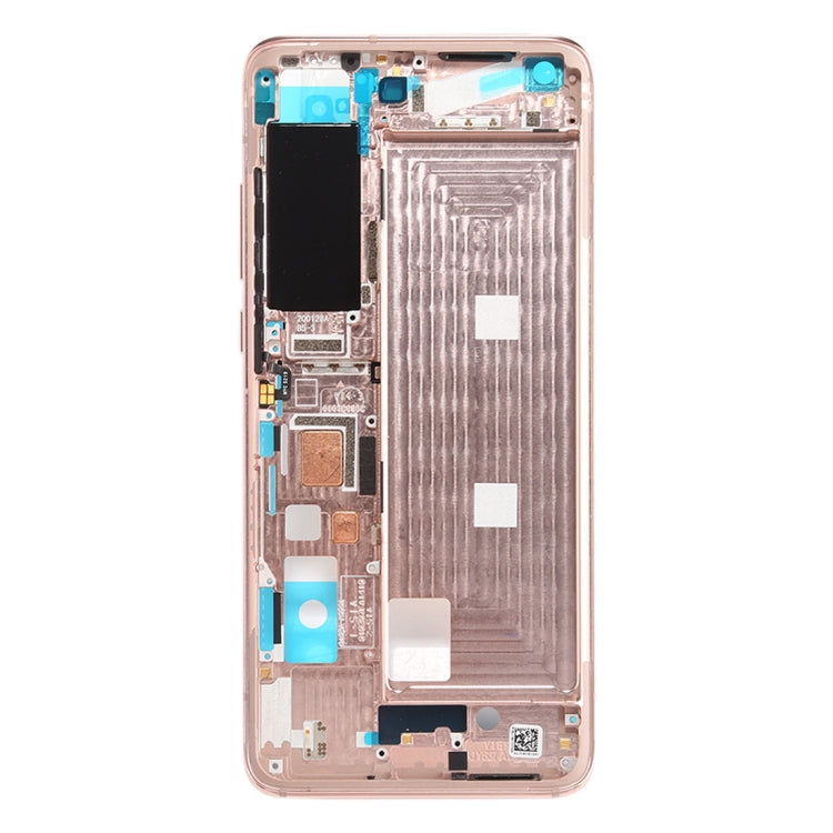 Front Housing LCD Frame Bezel Plate for Xiaomi Mi 10 5G / Mi 10 Pro 5G(Gold) - Frame Bezel Plate by PMC Jewellery | Online Shopping South Africa | PMC Jewellery