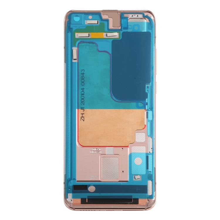 Front Housing LCD Frame Bezel Plate for Xiaomi Mi 10 5G / Mi 10 Pro 5G(Gold) - Frame Bezel Plate by PMC Jewellery | Online Shopping South Africa | PMC Jewellery