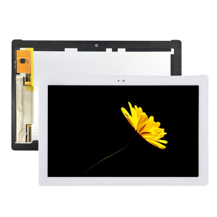 OEM LCD Screen for Asus ZenPad 10 Z300M / P021 (Yellow Flex Cable Version) with Digitizer Full Assembly (White) - LCD Screen by PMC Jewellery | Online Shopping South Africa | PMC Jewellery