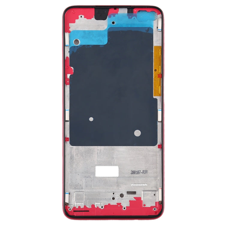 Front Housing LCD Frame Bezel Plate for Xiaomi Redmi K30, 4G Version(Red) - Frame Bezel Plate by PMC Jewellery | Online Shopping South Africa | PMC Jewellery