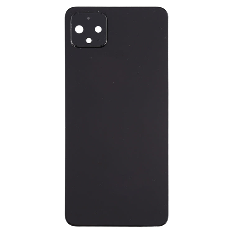 Battery Back Cover with Camera Lens Cover for Google Pixel 4(Black) - Back Cover by PMC Jewellery | Online Shopping South Africa | PMC Jewellery