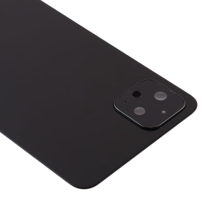 Battery Back Cover with Camera Lens Cover for Google Pixel 4(Black) - Back Cover by PMC Jewellery | Online Shopping South Africa | PMC Jewellery