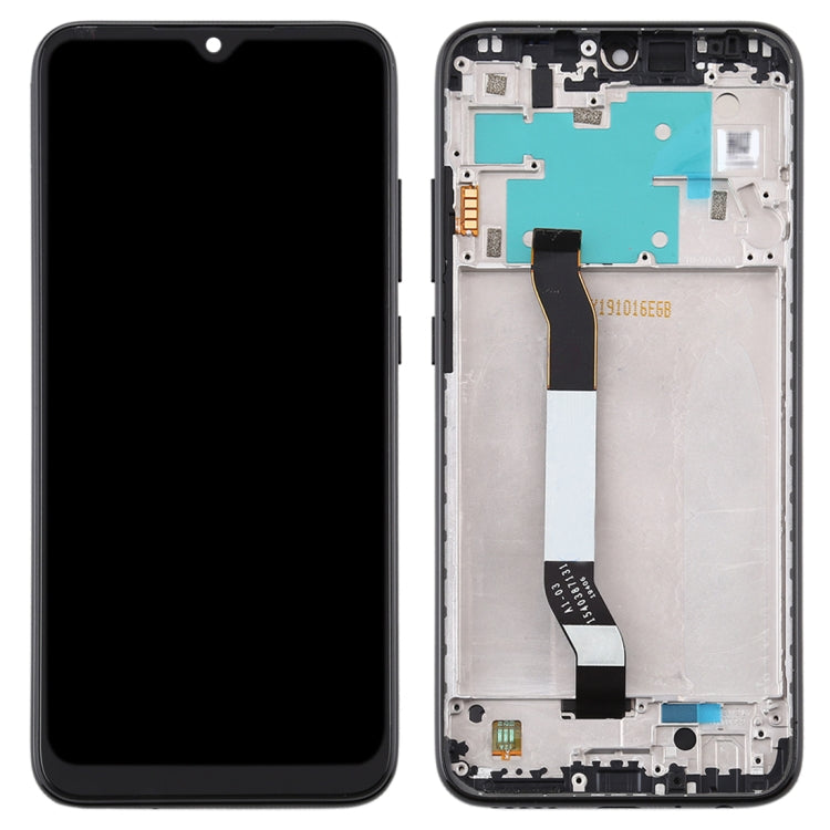 TFT LCD Screen for Xiaomi Redmi Note 8 Digitizer Full Assembly with Frame(Black) - LCD Screen by PMC Jewellery | Online Shopping South Africa | PMC Jewellery