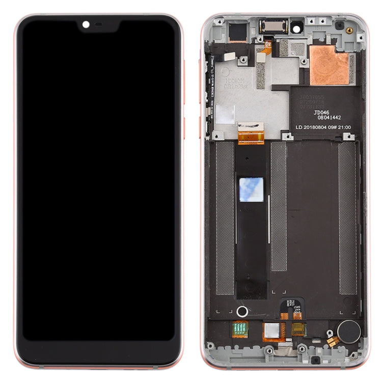 TFT LCD Screen for Nokia 7.1 TA-1100 TA-1096 TA-1095 TA-1085 TA-1097 Digitizer Full Assembly with Frame (Silver) - LCD Screen by PMC Jewellery | Online Shopping South Africa | PMC Jewellery