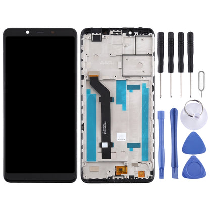 TFT LCD Screen for Nokia 3.1 Plus TA-1118 Digitizer Full Assembly with Frame (Black) - LCD Screen by PMC Jewellery | Online Shopping South Africa | PMC Jewellery