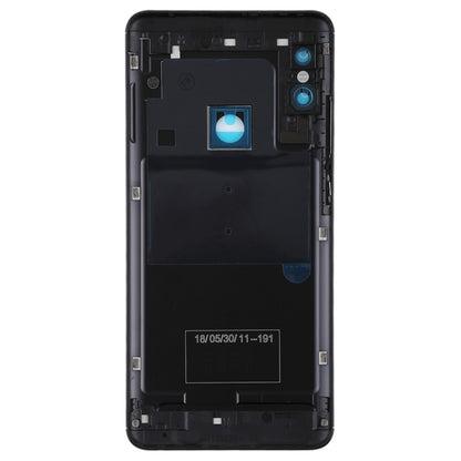 Back Cover with Camera Lens & Side Keys for Xiaomi Redmi Note 5(Black) - Back Cover by PMC Jewellery | Online Shopping South Africa | PMC Jewellery