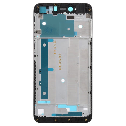 Front Housing LCD Frame Bezel for Xiaomi Redmi Note 5A Prime / Y1(Black) - Frame Bezel Plate by PMC Jewellery | Online Shopping South Africa | PMC Jewellery