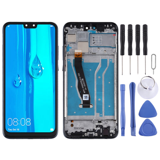 OEM LCD Screen for Huawei Y9 (2019) Digitizer Full Assembly with Frame(Black) - LCD Screen by PMC Jewellery | Online Shopping South Africa | PMC Jewellery
