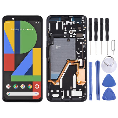 LCD Screen and Digitizer Full Assembly with Frame for Google Pixel 4XL (Black) - LCD Screen by PMC Jewellery | Online Shopping South Africa | PMC Jewellery