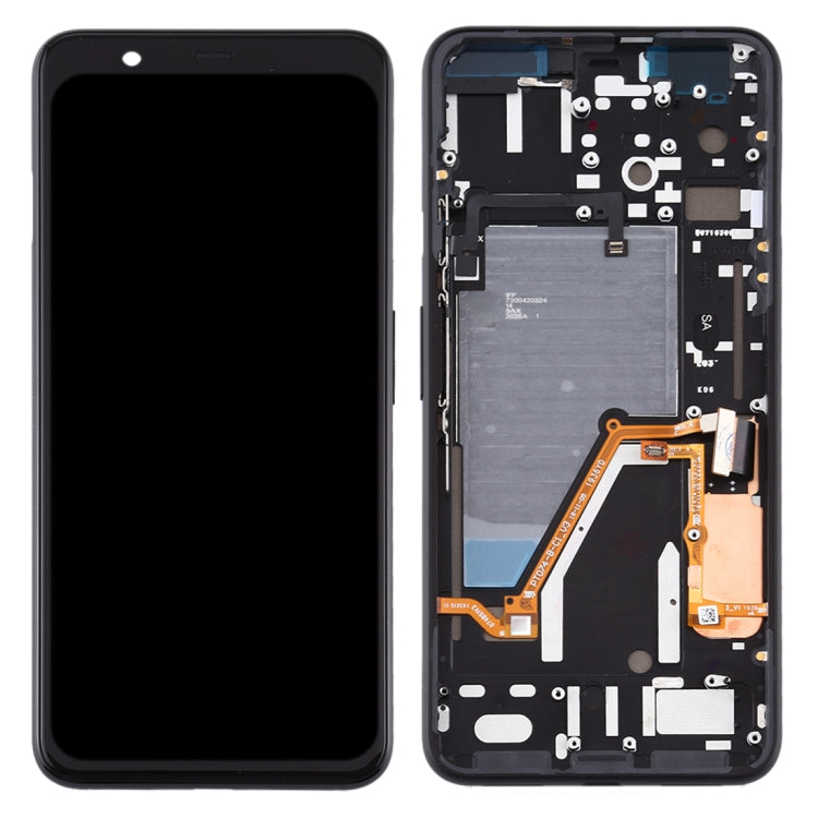 LCD Screen and Digitizer Full Assembly with Frame for Google Pixel 4XL (Black) - LCD Screen by PMC Jewellery | Online Shopping South Africa | PMC Jewellery