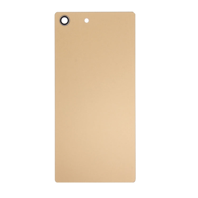 Back Battery Cover for Sony Xperia M5 (Gold) - Back Cover by PMC Jewellery | Online Shopping South Africa | PMC Jewellery