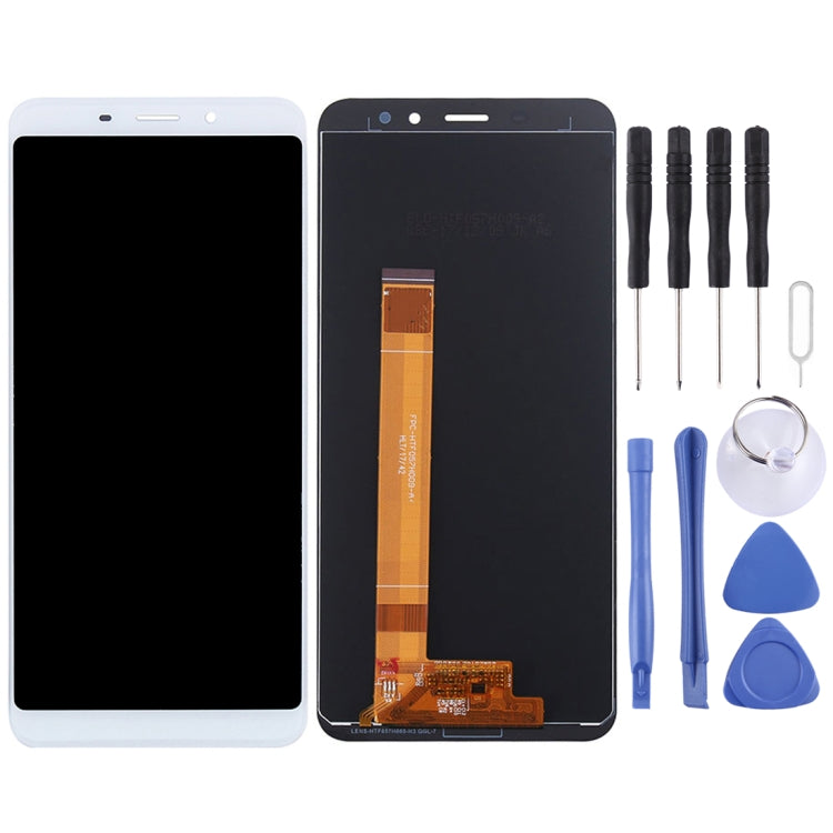 TFT LCD Screen for Meizu Meilan S6 / M6s / M712H / M712Q with Digitizer Full Assembly(White) - LCD Screen by PMC Jewellery | Online Shopping South Africa | PMC Jewellery