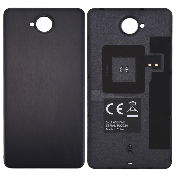 For Microsoft Lumia 650 Wood Texture Battery Back Cover with NFC Sticker - Back Cover by PMC Jewellery | Online Shopping South Africa | PMC Jewellery