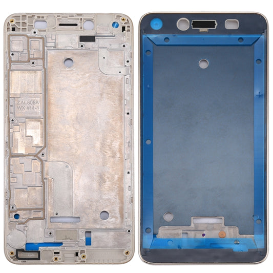 For Huawei Honor 5 / Y5 II Front Housing LCD Frame Bezel Plate(Gold) - Full Housing Cover by PMC Jewellery | Online Shopping South Africa | PMC Jewellery