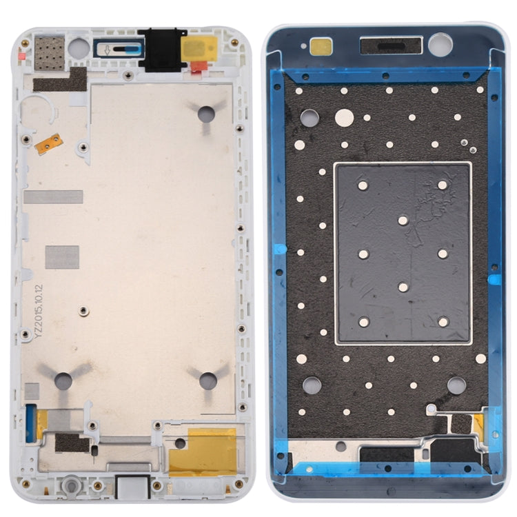 For Huawei Y6 / Honor 4A Front Housing LCD Frame Bezel Plate(White) - Full Housing Cover by PMC Jewellery | Online Shopping South Africa | PMC Jewellery