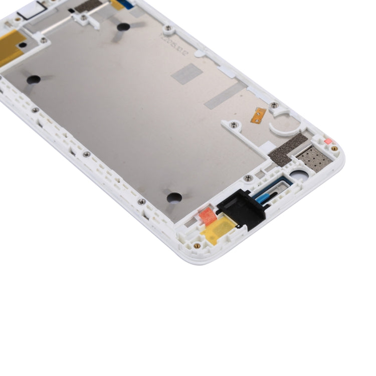 For Huawei Y6 / Honor 4A Front Housing LCD Frame Bezel Plate(White) - Full Housing Cover by PMC Jewellery | Online Shopping South Africa | PMC Jewellery