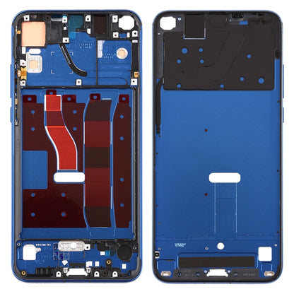 Front Housing LCD Frame Bezel Plate with Side Keys for Huawei Honor V20 (Honor View 20)(Blue) - Full Housing Cover by PMC Jewellery | Online Shopping South Africa | PMC Jewellery