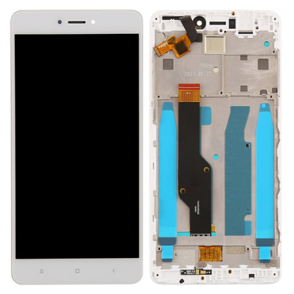 TFT LCD Screen for Xiaomi Redmi Note 4X Digitizer Full Assembly with Frame(White) - LCD Screen by PMC Jewellery | Online Shopping South Africa | PMC Jewellery