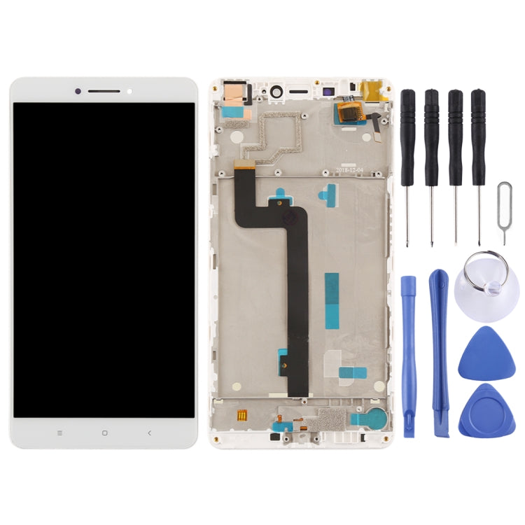 TFT LCD Screen for Xiaomi Mi Max Digitizer Full Assembly with Frame(White) - LCD Screen by PMC Jewellery | Online Shopping South Africa | PMC Jewellery