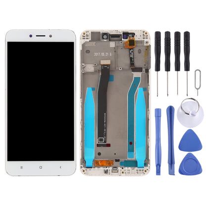 TFT LCD Screen for Xiaomi Redmi 4X Digitizer Full Assembly with Frame(White) - LCD Screen by PMC Jewellery | Online Shopping South Africa | PMC Jewellery