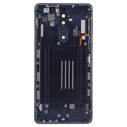 Battery Back Cover with Camera Lens & Side Keys for Nokia 8(Blue) - Back Cover by PMC Jewellery | Online Shopping South Africa | PMC Jewellery