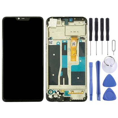 TFT LCD Screen for OPPO A5 / A3s (High Version)Digitizer Full Assembly with Frame (Black) - LCD Screen by PMC Jewellery | Online Shopping South Africa | PMC Jewellery