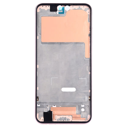 Front Housing LCD Frame Bezel Plate with Side Keys for Huawei Y9 (2019)(Pink) - Full Housing Cover by PMC Jewellery | Online Shopping South Africa | PMC Jewellery