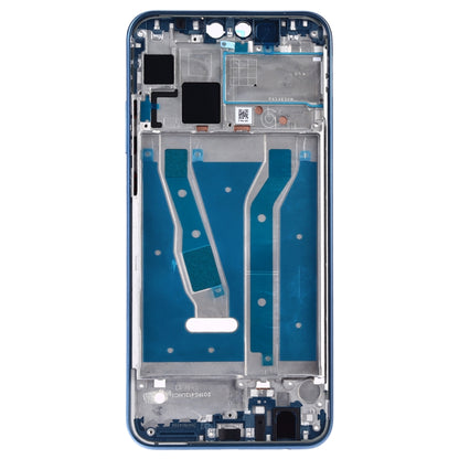 Front Housing LCD Frame Bezel Plate with Side Keys for Huawei Y9 (2019)(Blue) - Full Housing Cover by PMC Jewellery | Online Shopping South Africa | PMC Jewellery