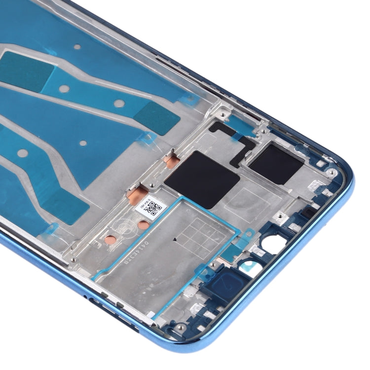 Front Housing LCD Frame Bezel Plate with Side Keys for Huawei Y9 (2019)(Blue) - Full Housing Cover by PMC Jewellery | Online Shopping South Africa | PMC Jewellery