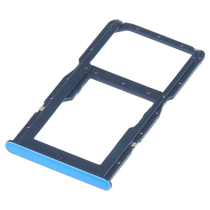 SIM Card Tray +  SIM Card Tray / Micro SD Card for Huawei P30 Lite(Blue) - Card Socket by PMC Jewellery | Online Shopping South Africa | PMC Jewellery