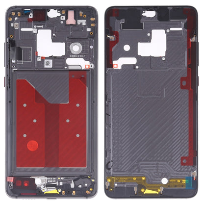 Front Housing LCD Frame Bezel Plate with Side Keys for Huawei Mate 20(Black) - Full Housing Cover by PMC Jewellery | Online Shopping South Africa | PMC Jewellery