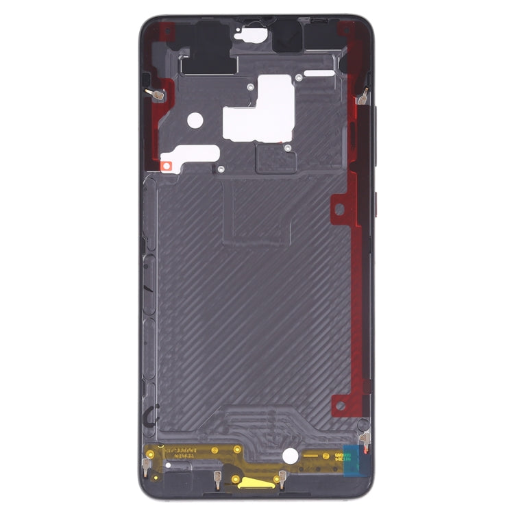 Front Housing LCD Frame Bezel Plate with Side Keys for Huawei Mate 20(Black) - Full Housing Cover by PMC Jewellery | Online Shopping South Africa | PMC Jewellery