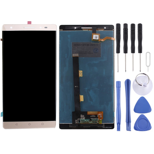 OEM LCD Screen for Lenovo Phab 2 Plus with Digitizer Full Assembly (Gold) - LCD Screen by PMC Jewellery | Online Shopping South Africa | PMC Jewellery