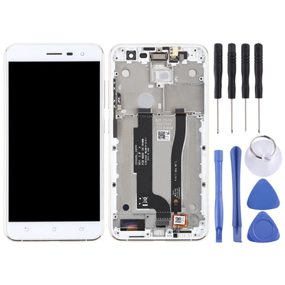 OEM LCD Screen for Asus ZenFone 3 ZE552KL Digitizer Full Assembly with Frame（White) - LCD Screen by PMC Jewellery | Online Shopping South Africa | PMC Jewellery