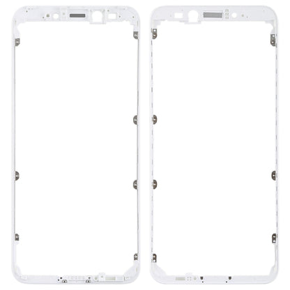 Front Housing LCD Frame Bezel Holder for Xiaomi Mi 6X / A2(White) - Frame Bezel Plate by PMC Jewellery | Online Shopping South Africa | PMC Jewellery