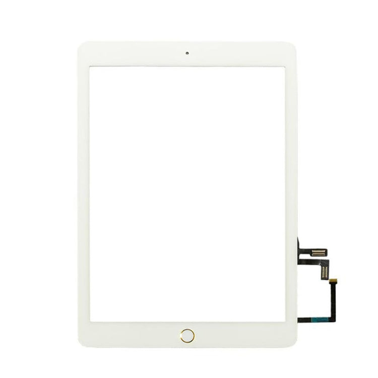 Touch Panel with Home Key Flex Cable for iPad 5 9.7 inch 2017 A1822 A1823(Gold) - iPad Parts by PMC Jewellery | Online Shopping South Africa | PMC Jewellery
