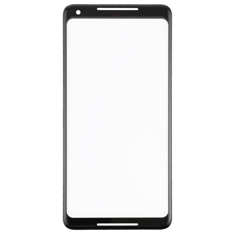 Front Screen Outer Glass Lens for Google Pixel 2 XL(Black) - Outer Glass Lens by PMC Jewellery | Online Shopping South Africa | PMC Jewellery