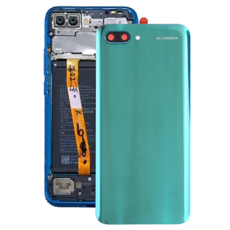 Battery Back Cover with Camera Lens for Huawei Honor 10(Green) - Back Cover by PMC Jewellery | Online Shopping South Africa | PMC Jewellery