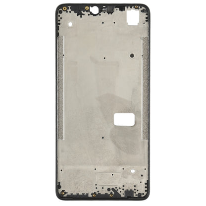 For OPPO A3 / F7 Front Housing LCD Frame Bezel Plate (Black) - Frame Bezel Plate by PMC Jewellery | Online Shopping South Africa | PMC Jewellery