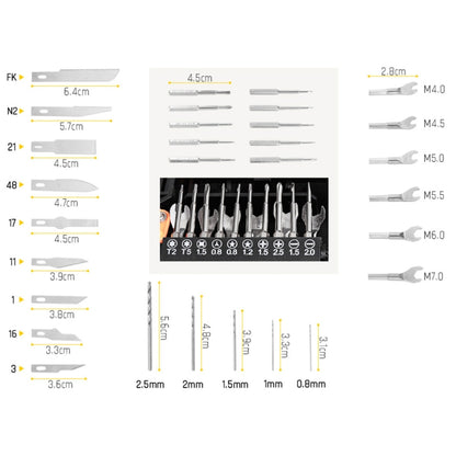 JAKEMY JM-8158 34 in 1 Multipurpose Screwdriver Set Hardware Repair Tool - Screwdriver Set by JAKEMY | Online Shopping South Africa | PMC Jewellery