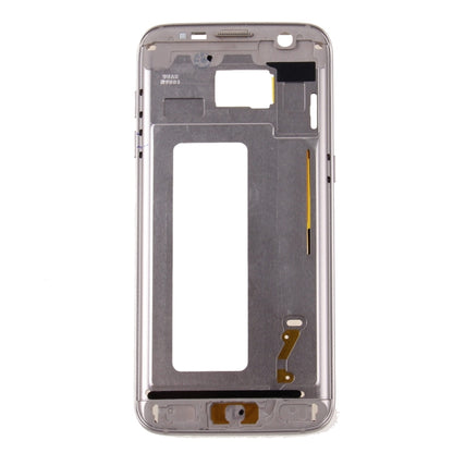 For Galaxy S7 Edge / G935 Front Housing LCD Frame Bezel Plate (Gold) - Frame Bezel Plate by PMC Jewellery | Online Shopping South Africa | PMC Jewellery