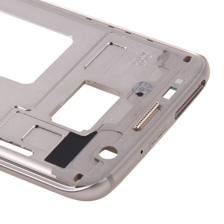 For Galaxy S7 Edge / G935 Front Housing LCD Frame Bezel Plate (Gold) - Frame Bezel Plate by PMC Jewellery | Online Shopping South Africa | PMC Jewellery