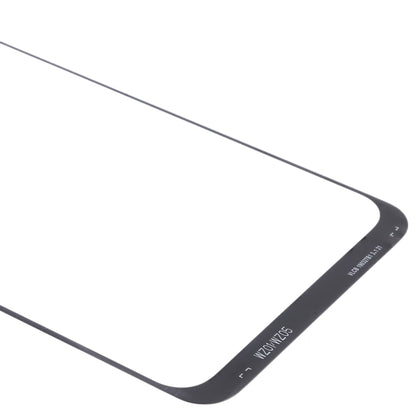 For Galaxy A50 / A30 / M30 / A4S Front Screen Outer Glass Lens (Black) - Outer Glass Lens by PMC Jewellery | Online Shopping South Africa | PMC Jewellery